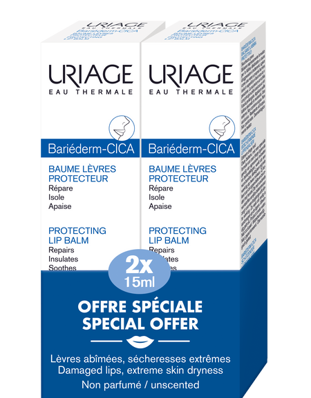 Uriage Bariederm Cica Levres (2X1)