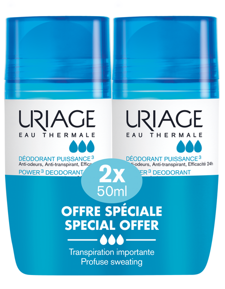 Uriage DESODORANTE PODER 3 (2x1)