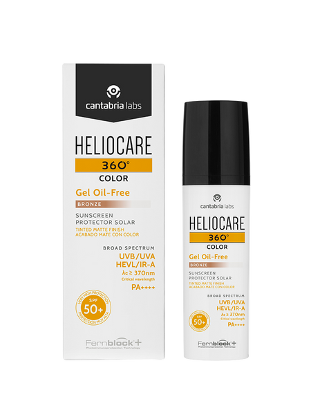 Cantabria Heliocare 360 Gel-Oil Free SPF50+Bronze 50ml