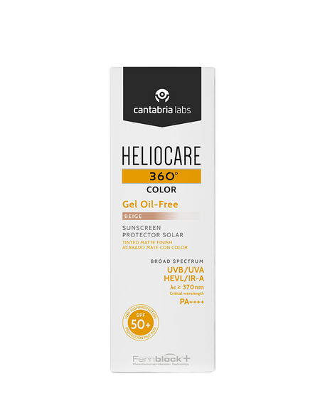 Cantabria Heliocare 360 Gel-Oil Free SPF+ Beige 50ML