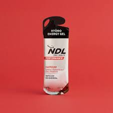 NDL HYDRO ENERGY GEL + CAFFEINE  Energy Boost - Cola Flavor" 12 paquetes
