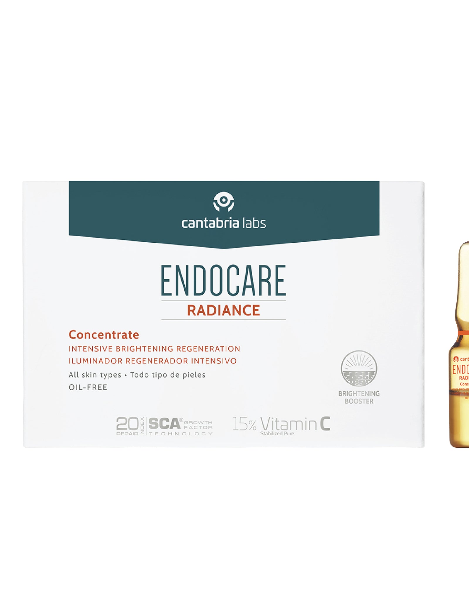 Cantabria Labs Endocare Radiance vitamina C Pure Concent. Amp 14x1