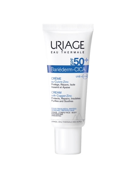Uriage Bariederm Cica Crema SPF 50+ 40 mL